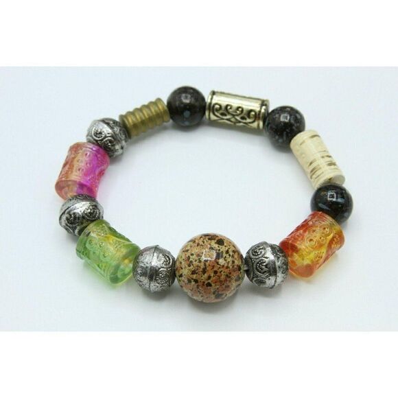 Boho Beaded Bracelet  - Picture 3 of 4